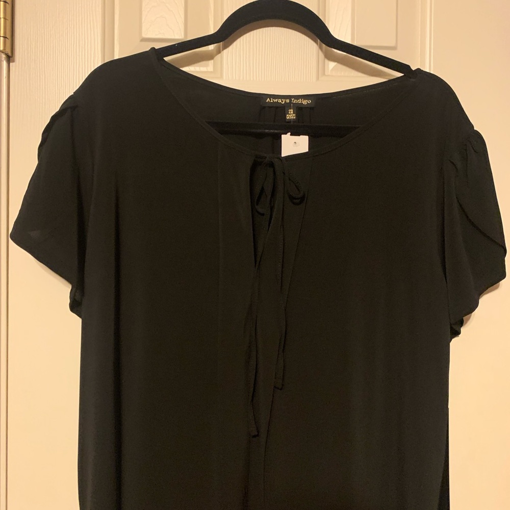 ALWAYS INDIGO TOP